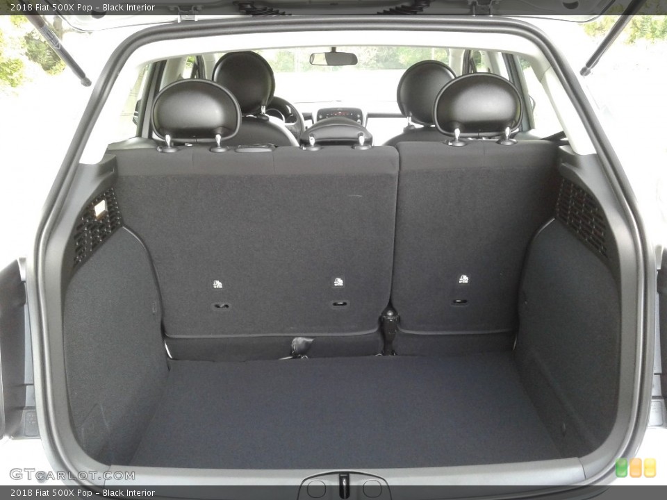 Black Interior Trunk for the 2018 Fiat 500X Pop #129204410