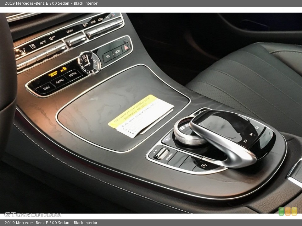 Black Interior Controls for the 2019 Mercedes-Benz E 300 Sedan #129215407