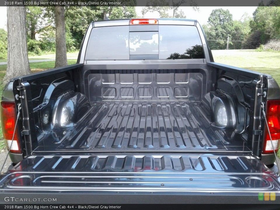 Black/Diesel Gray Interior Trunk for the 2018 Ram 1500 Big Horn Crew Cab 4x4 #129219625
