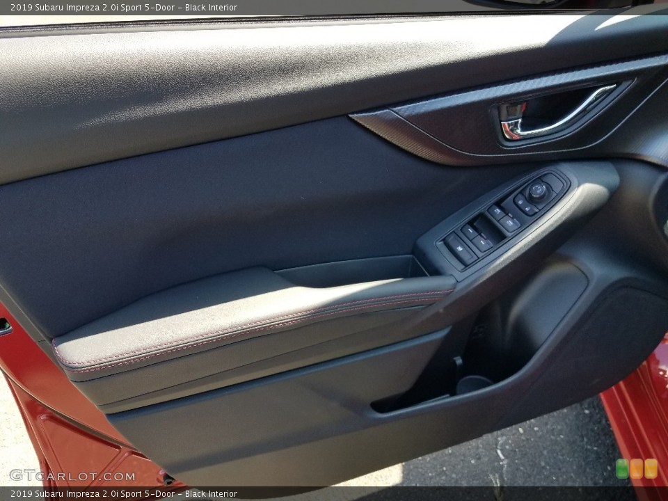 Black Interior Door Panel for the 2019 Subaru Impreza 2.0i Sport 5-Door #129222310