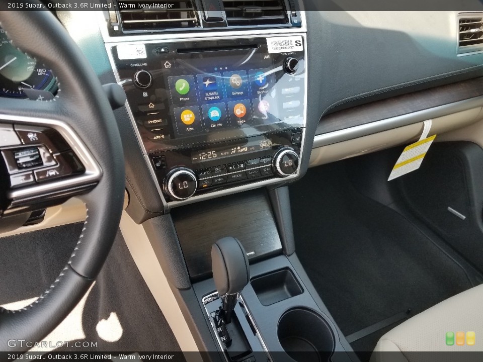Warm Ivory Interior Controls for the 2019 Subaru Outback 3.6R Limited #129222649