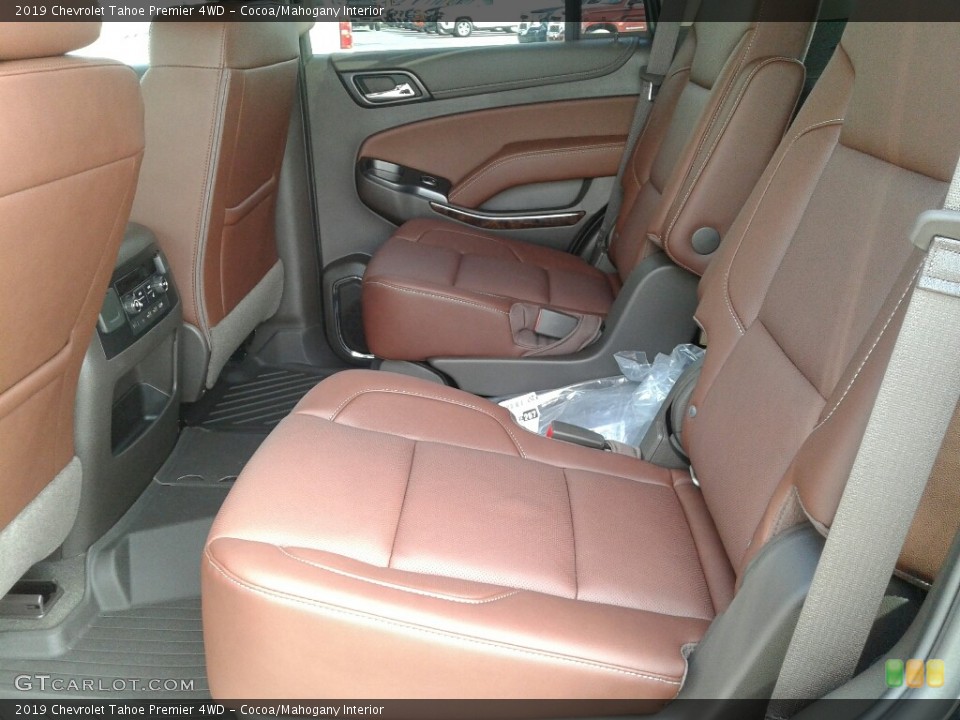 Cocoa/Mahogany Interior Rear Seat for the 2019 Chevrolet Tahoe Premier 4WD #129245715