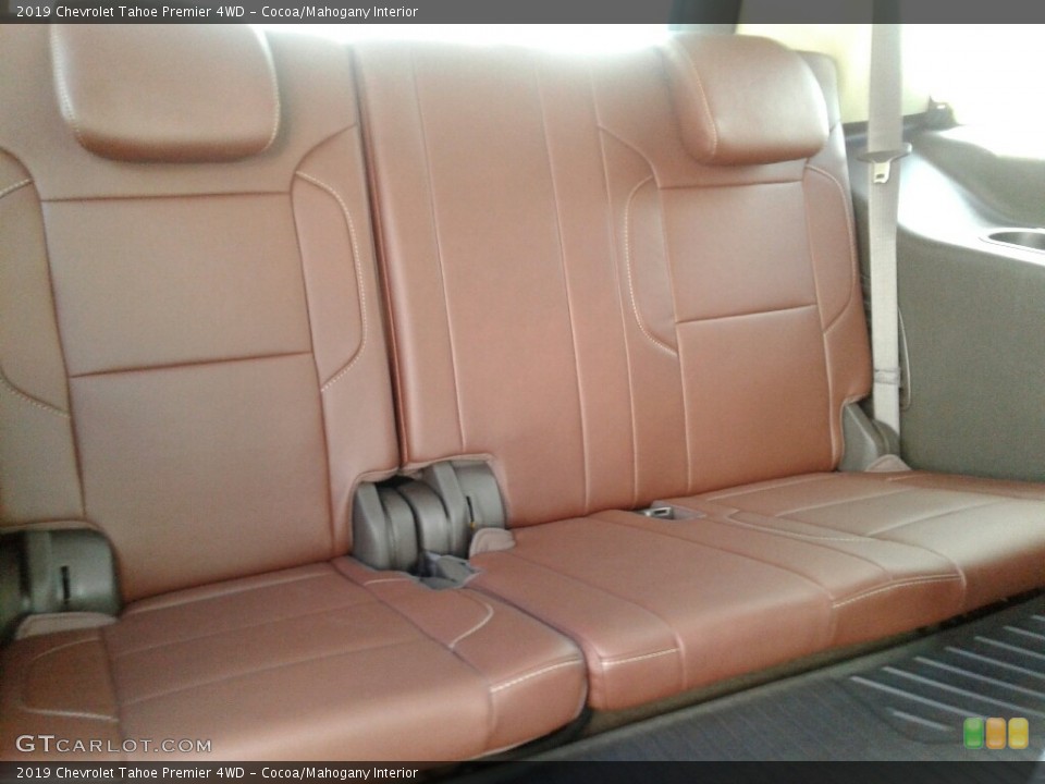 Cocoa/Mahogany Interior Rear Seat for the 2019 Chevrolet Tahoe Premier 4WD #129245740