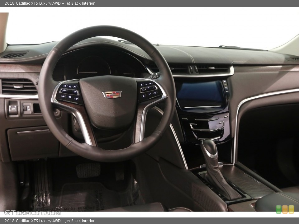 Jet Black Interior Dashboard for the 2018 Cadillac XTS Luxury AWD #129247296