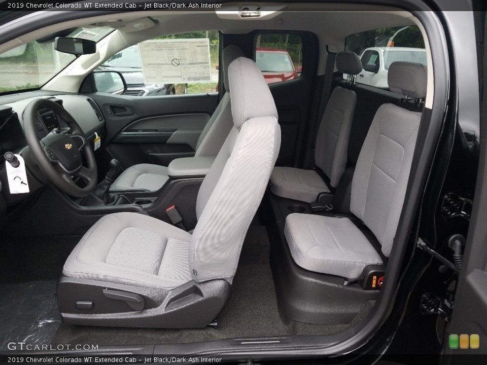 Jet Black/Dark Ash Interior Rear Seat for the 2019 Chevrolet Colorado WT Extended Cab #129260007
