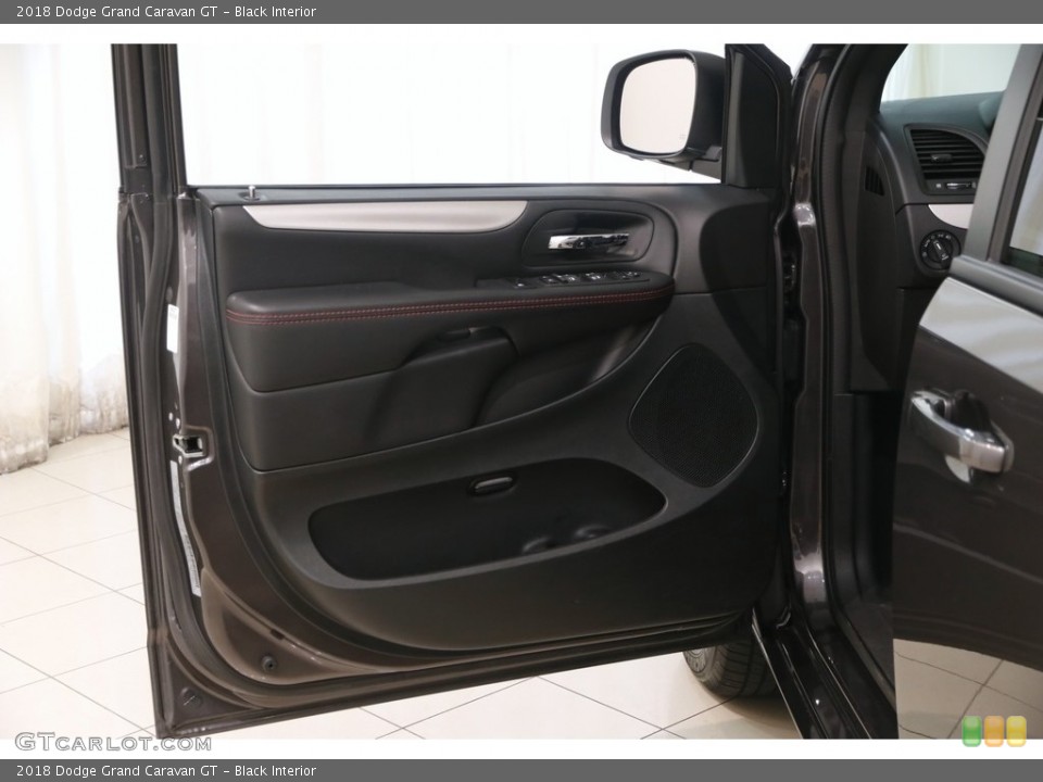 Black Interior Door Panel for the 2018 Dodge Grand Caravan GT #129270700
