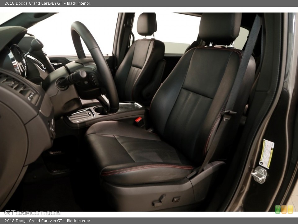 Black 2018 Dodge Grand Caravan Interiors