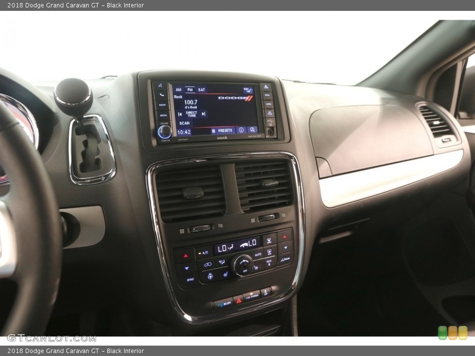 Black Interior Controls for the 2018 Dodge Grand Caravan GT #129270786