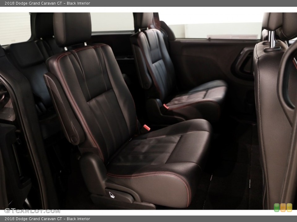 Black Interior Rear Seat for the 2018 Dodge Grand Caravan GT #129271032