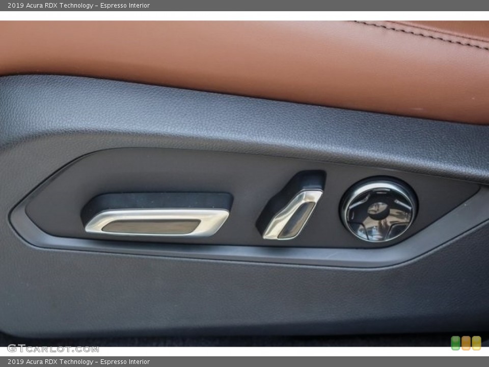 Espresso Interior Controls for the 2019 Acura RDX Technology #129290956