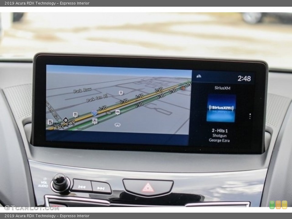 Espresso Interior Navigation for the 2019 Acura RDX Technology #129291208