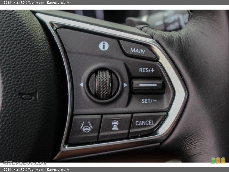 Espresso Interior Steering Wheel for the 2019 Acura RDX Technology #129291295