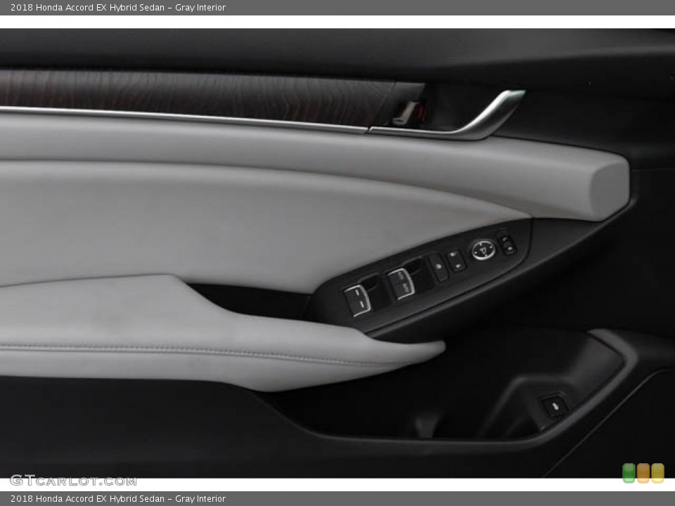 Gray Interior Door Panel for the 2018 Honda Accord EX Hybrid Sedan #129292552