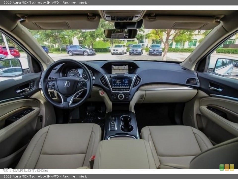 Parchment Interior Photo for the 2019 Acura MDX Technology SH-AWD #129292732