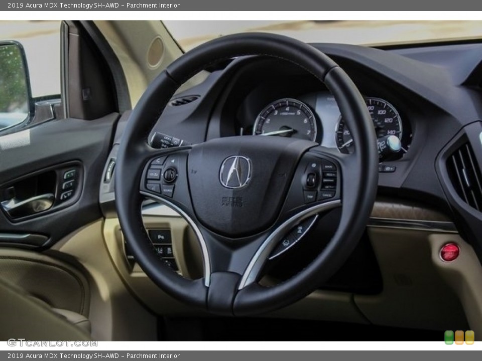 Parchment Interior Steering Wheel for the 2019 Acura MDX Technology SH-AWD #129292978