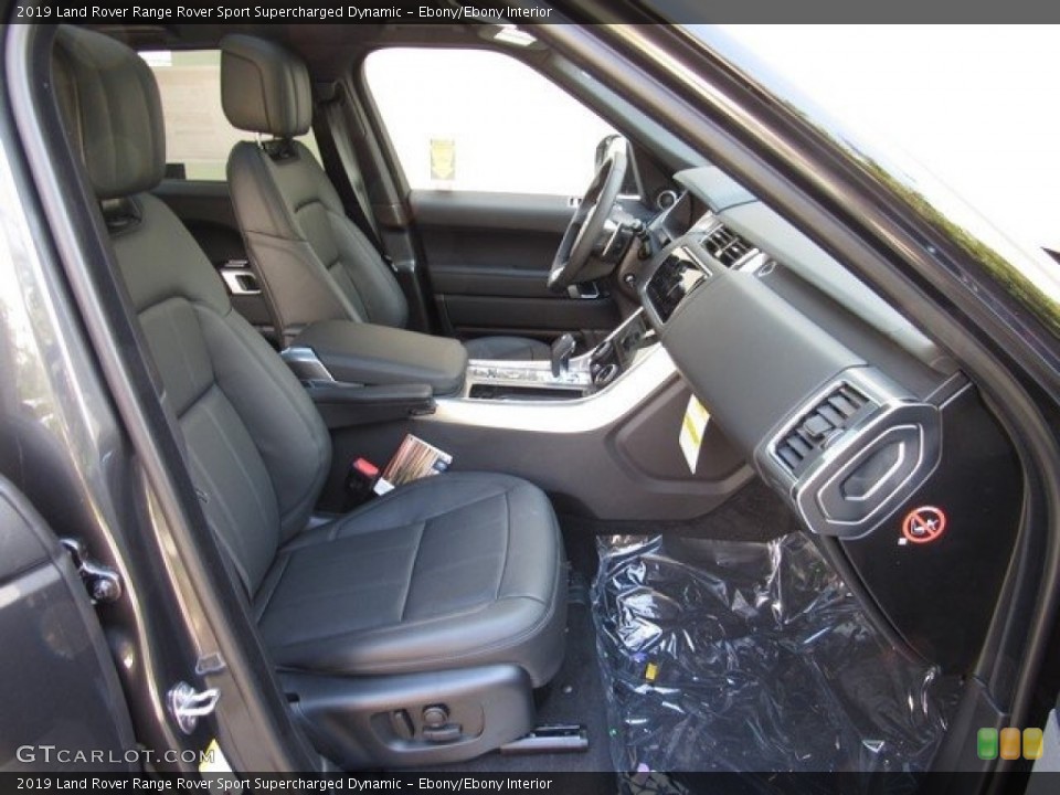 Ebony/Ebony Interior Front Seat for the 2019 Land Rover Range Rover Sport Supercharged Dynamic #129298311