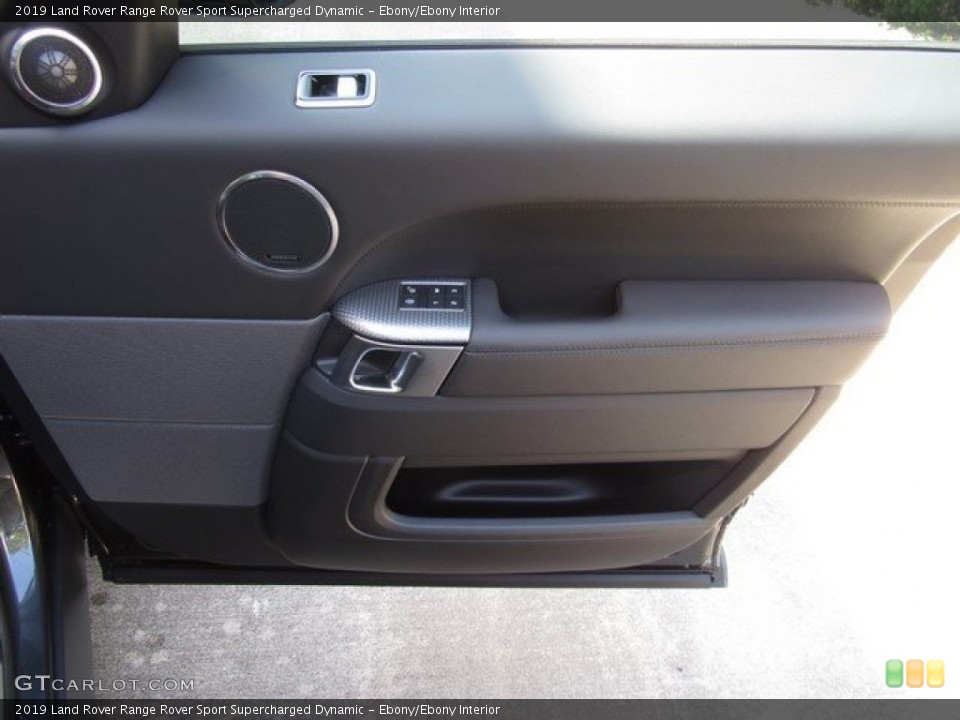 Ebony/Ebony Interior Door Panel for the 2019 Land Rover Range Rover Sport Supercharged Dynamic #129298671