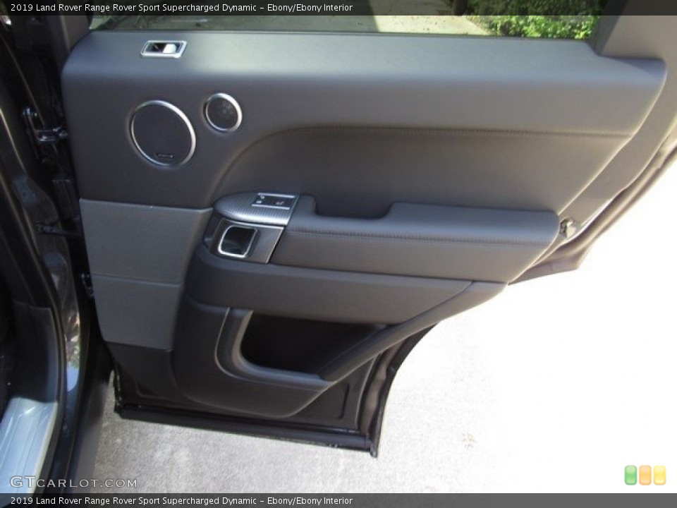 Ebony/Ebony Interior Door Panel for the 2019 Land Rover Range Rover Sport Supercharged Dynamic #129298689