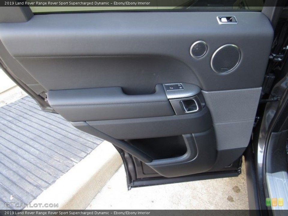 Ebony/Ebony Interior Door Panel for the 2019 Land Rover Range Rover Sport Supercharged Dynamic #129298704