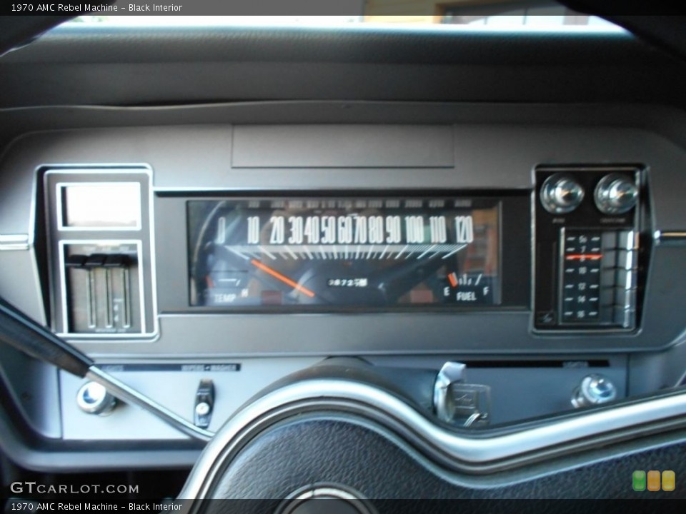Black Interior Gauges for the 1970 AMC Rebel Machine #129310611