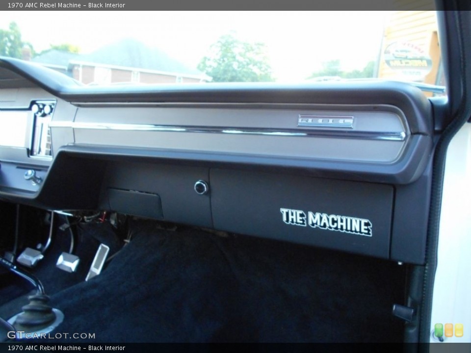 Black Interior Dashboard for the 1970 AMC Rebel Machine #129310689