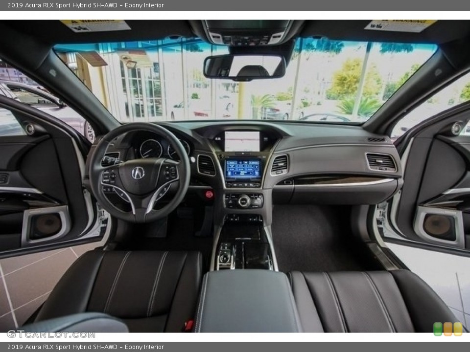Ebony Interior Photo for the 2019 Acura RLX Sport Hybrid SH-AWD #129310917