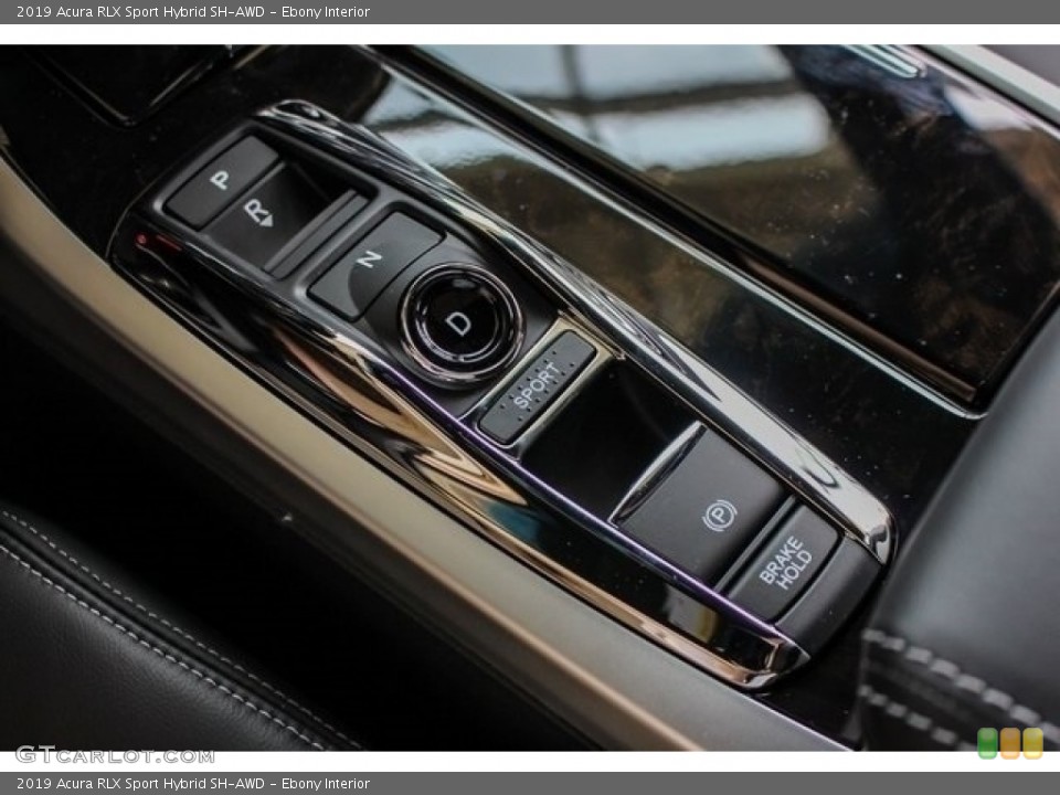 Ebony Interior Transmission for the 2019 Acura RLX Sport Hybrid SH-AWD #129310980