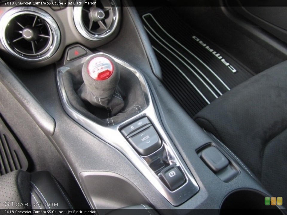 Jet Black Interior Transmission for the 2018 Chevrolet Camaro SS Coupe #129313091