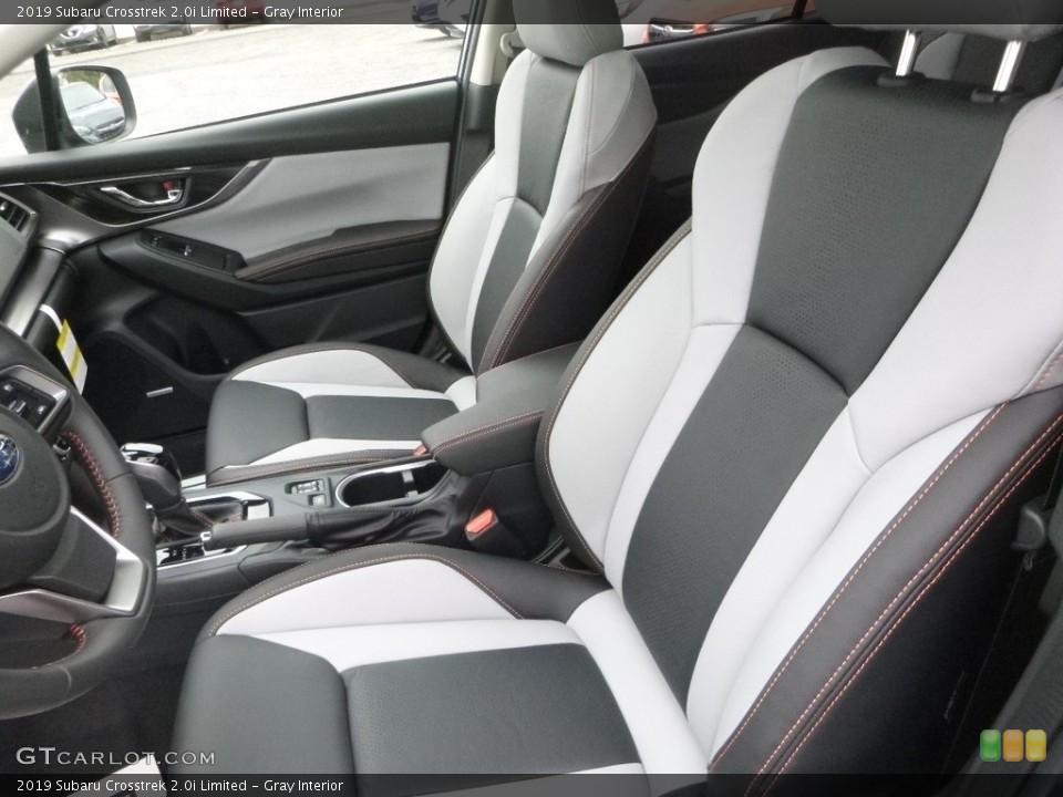 Gray Interior Front Seat for the 2019 Subaru Crosstrek 2.0i Limited #129316591
