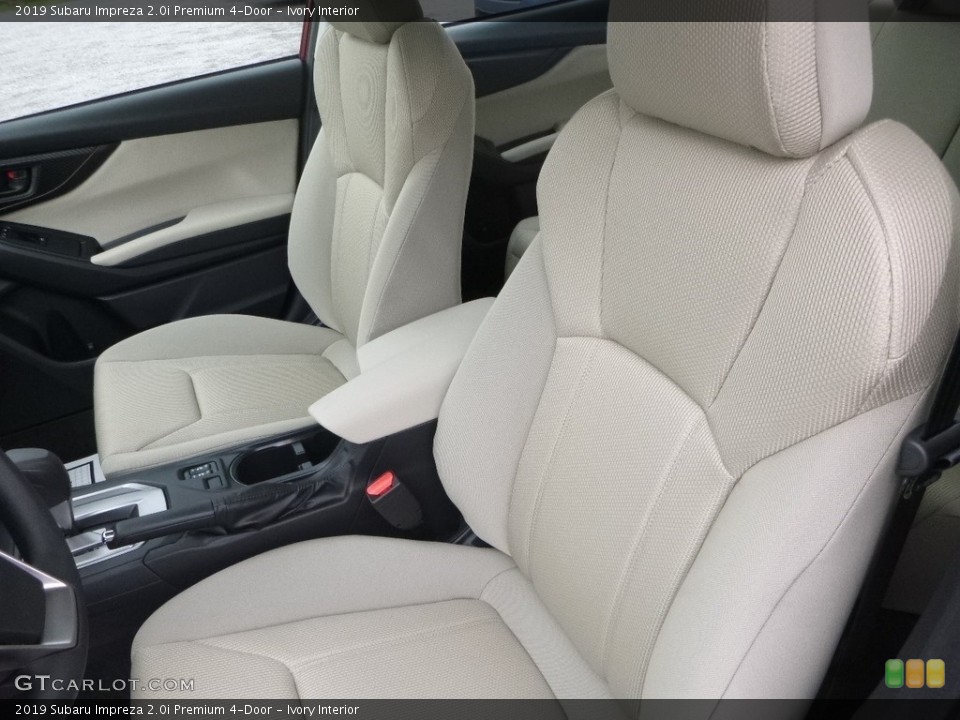 Ivory Interior Front Seat for the 2019 Subaru Impreza 2.0i Premium 4-Door #129318266