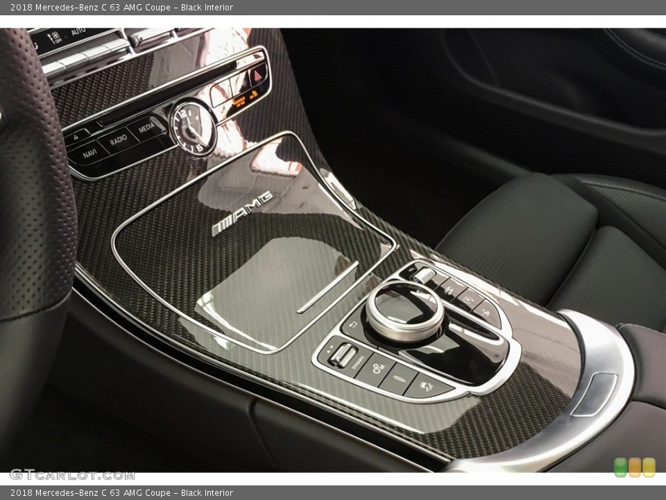 Black Interior Controls for the 2018 Mercedes-Benz C 63 AMG Coupe #129324266