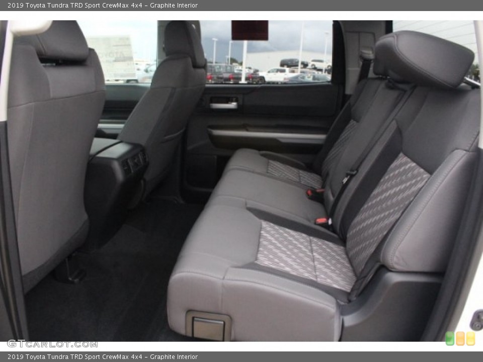 Graphite Interior Rear Seat for the 2019 Toyota Tundra TRD Sport CrewMax 4x4 #129326189