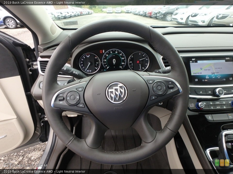 Light Neutral Interior Steering Wheel for the 2019 Buick LaCrosse Essence AWD #129341380