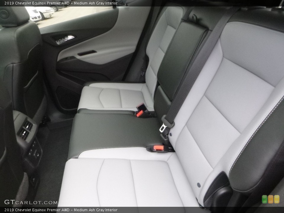 Medium Ash Gray Interior Rear Seat for the 2019 Chevrolet Equinox Premier AWD #129342720