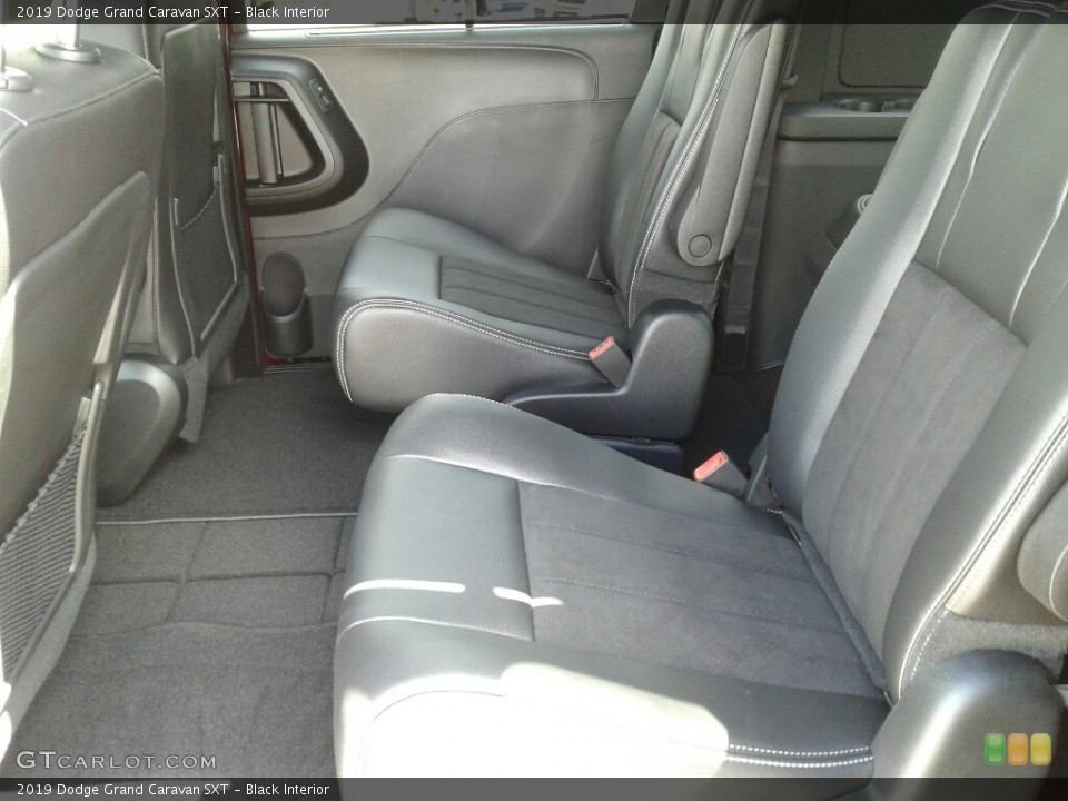 Black Interior Rear Seat for the 2019 Dodge Grand Caravan SXT #129347446