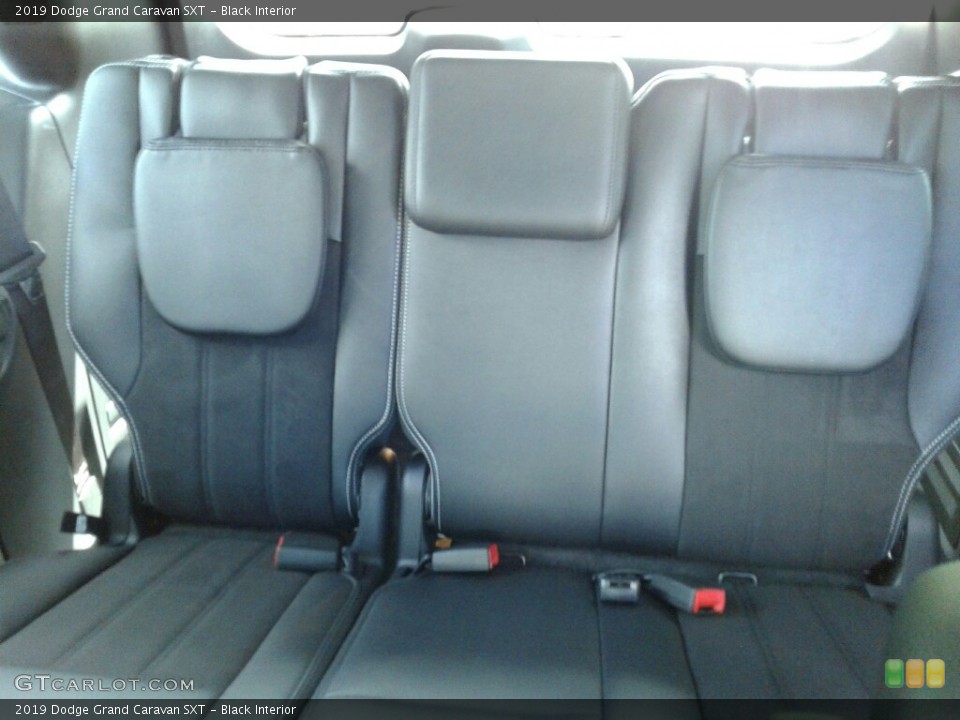 Black Interior Rear Seat for the 2019 Dodge Grand Caravan SXT #129347461