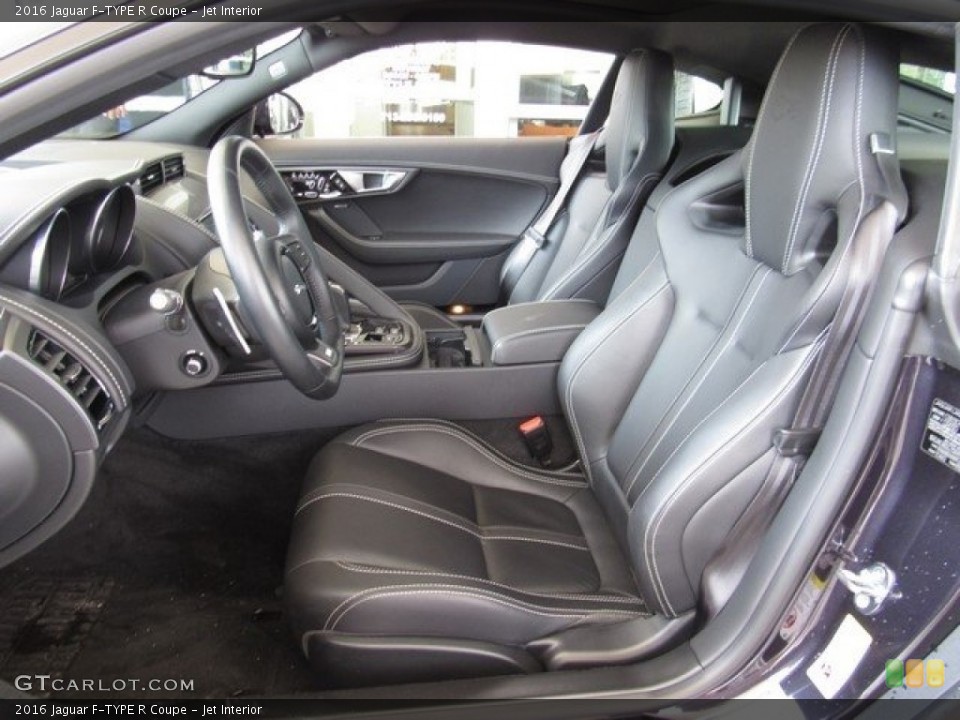 Jet Interior Front Seat for the 2016 Jaguar F-TYPE R Coupe #129362049
