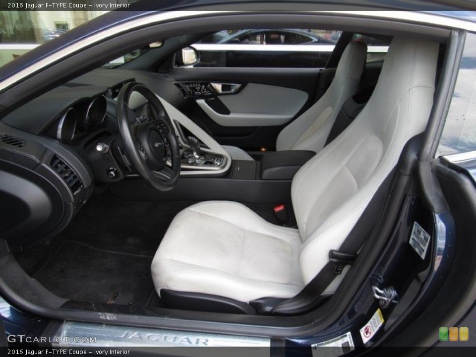 Ivory 2016 Jaguar F-TYPE Interiors