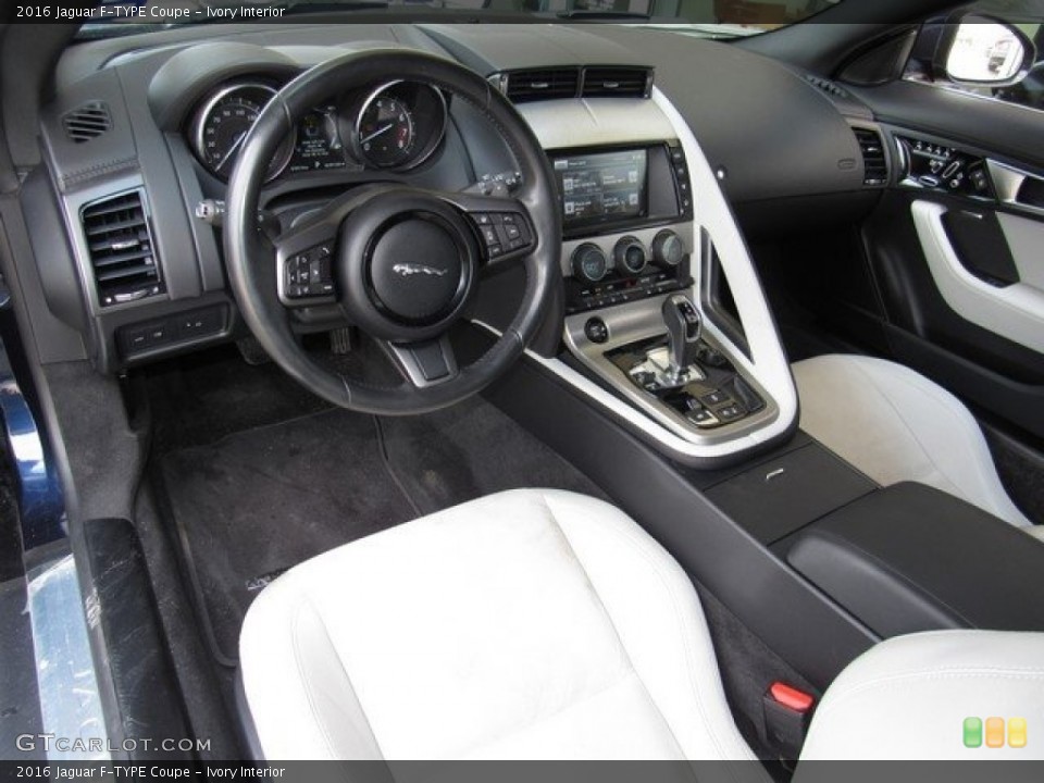 Ivory Interior Photo for the 2016 Jaguar F-TYPE Coupe #129363440