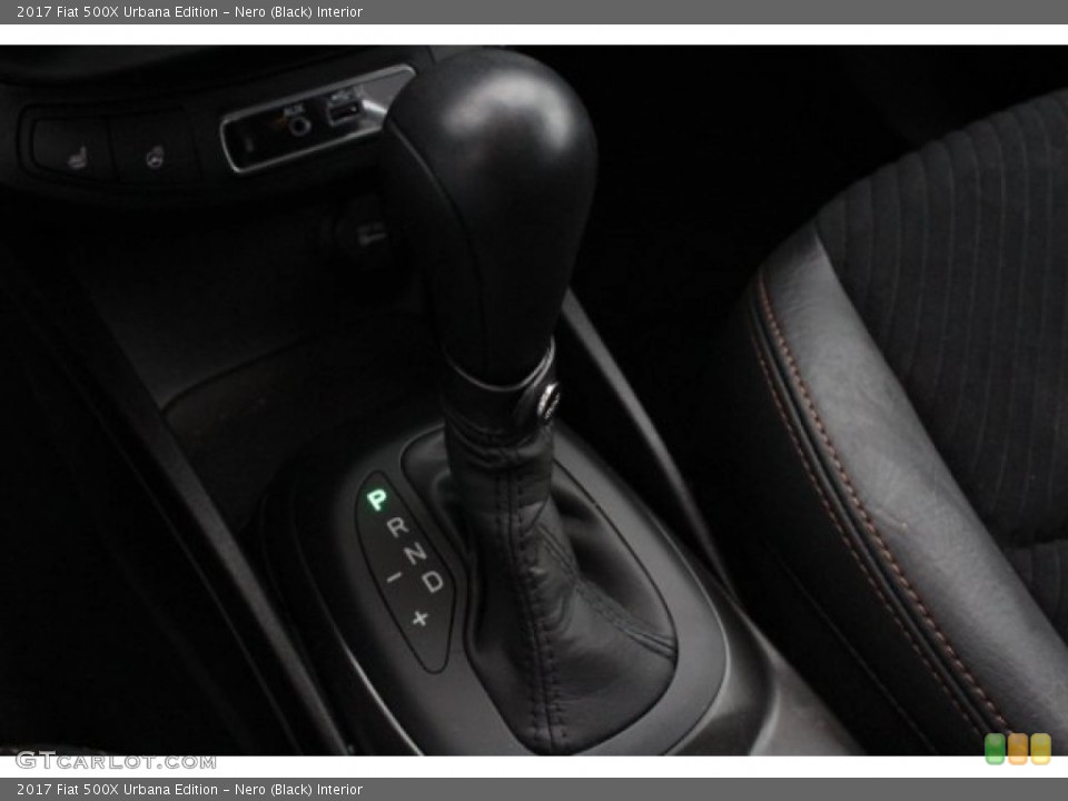 Nero (Black) Interior Transmission for the 2017 Fiat 500X Urbana Edition #129367706