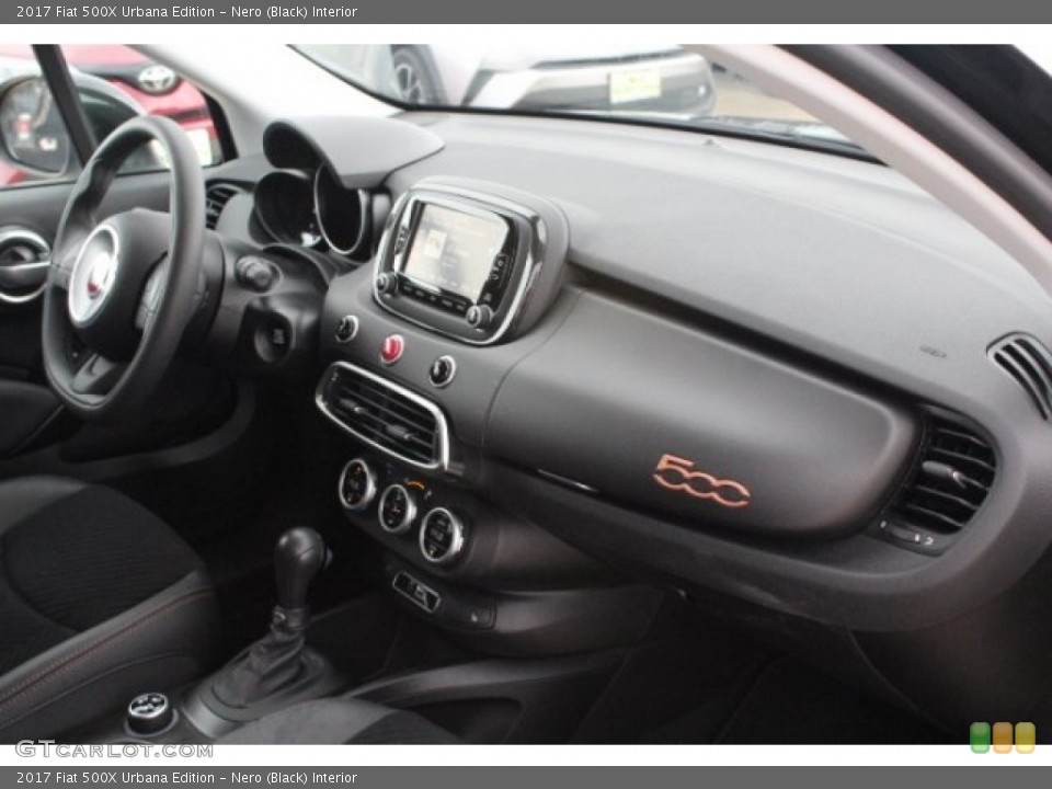 Nero (Black) Interior Dashboard for the 2017 Fiat 500X Urbana Edition #129367997