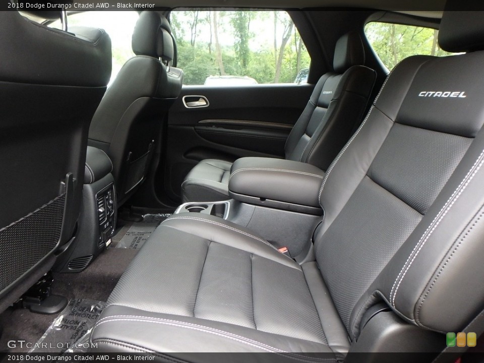 Black Interior Rear Seat for the 2018 Dodge Durango Citadel AWD #129381170