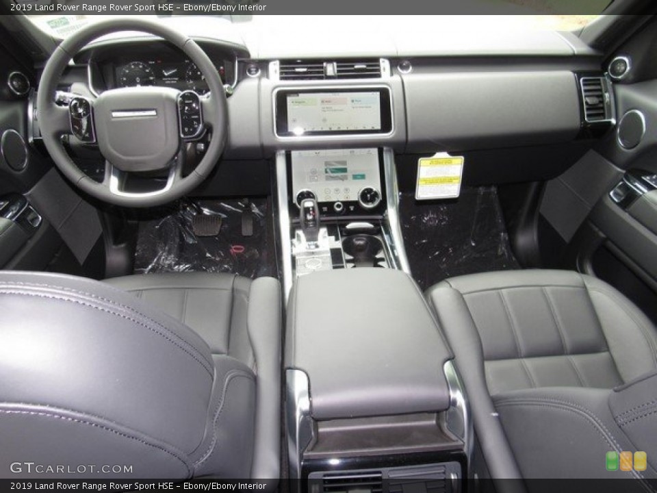 Ebony/Ebony Interior Front Seat for the 2019 Land Rover Range Rover Sport HSE #129395024