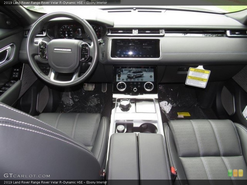 Ebony Interior Dashboard for the 2019 Land Rover Range Rover Velar R-Dynamic HSE #129395603
