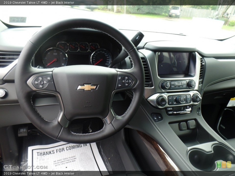 Jet Black Interior Dashboard for the 2019 Chevrolet Tahoe LT 4WD #129395738