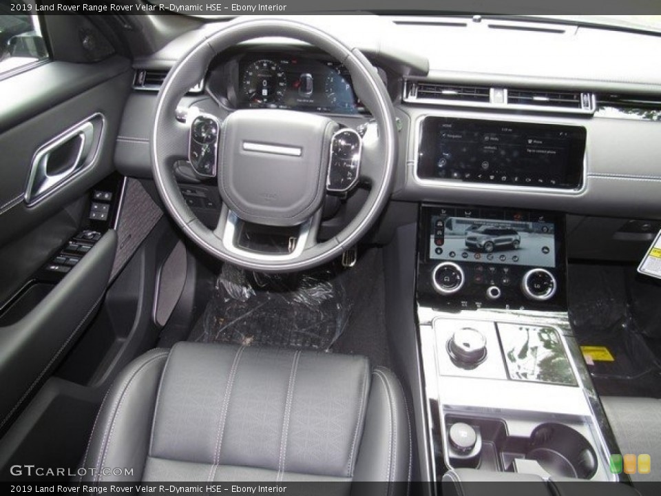 Ebony Interior Dashboard for the 2019 Land Rover Range Rover Velar R-Dynamic HSE #129395759