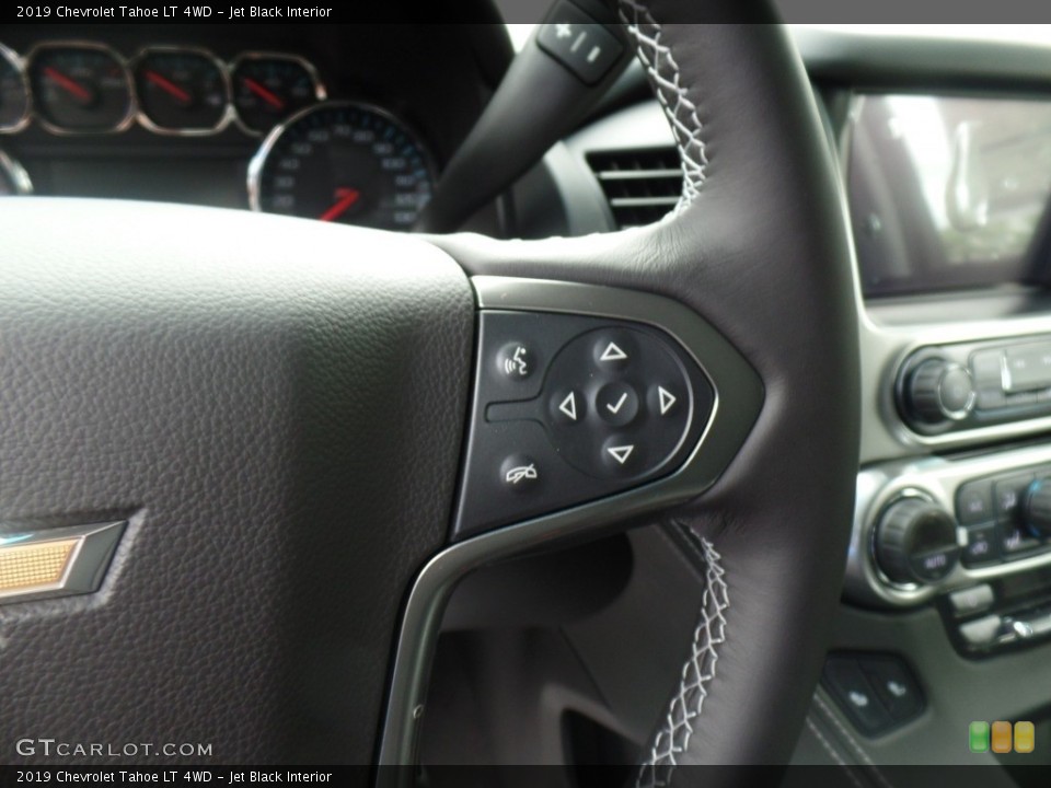 Jet Black Interior Steering Wheel for the 2019 Chevrolet Tahoe LT 4WD #129395783