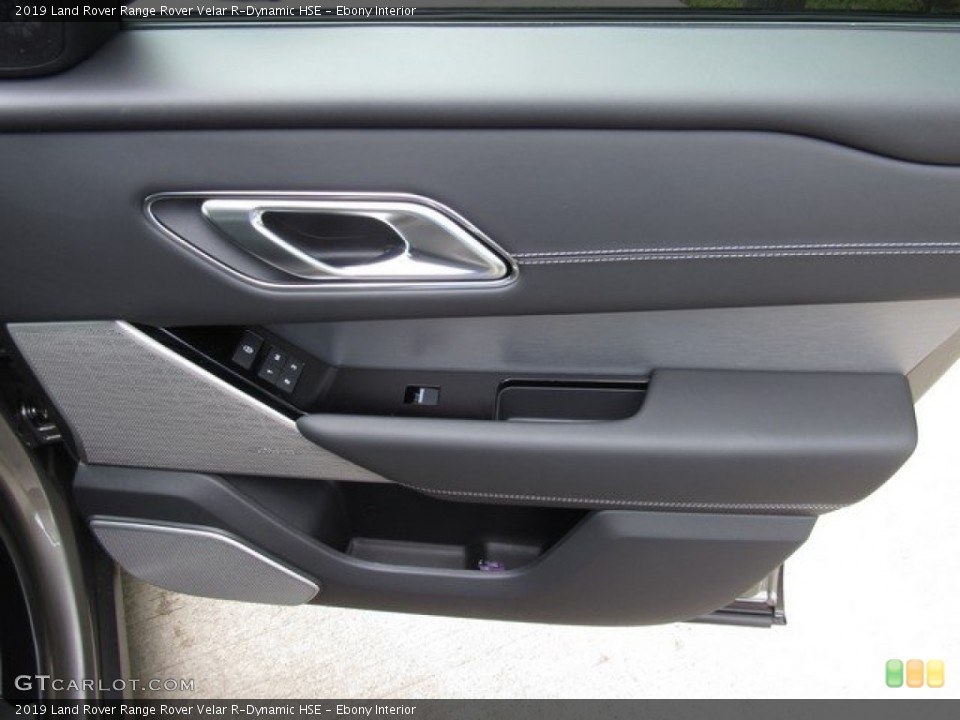 Ebony Interior Door Panel for the 2019 Land Rover Range Rover Velar R-Dynamic HSE #129395873