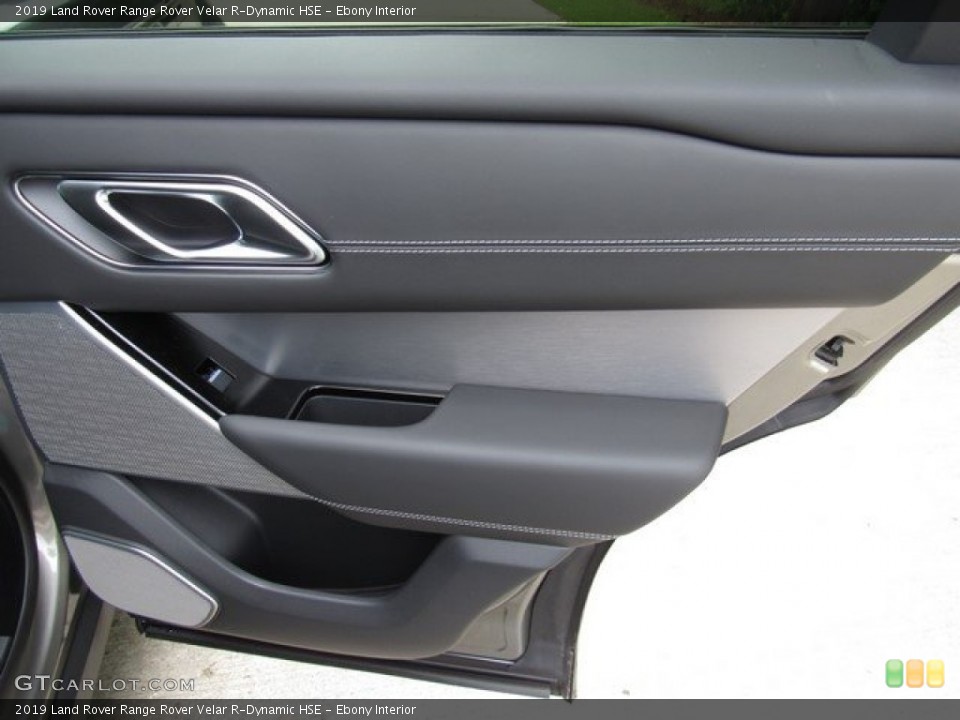 Ebony Interior Door Panel for the 2019 Land Rover Range Rover Velar R-Dynamic HSE #129395885