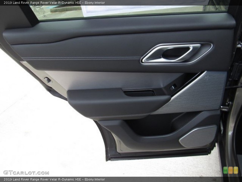 Ebony Interior Door Panel for the 2019 Land Rover Range Rover Velar R-Dynamic HSE #129395900